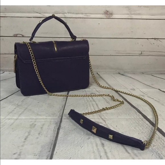 Urban Expressions Purple Pink Glitter Purse Chain - Picture 4 of 5